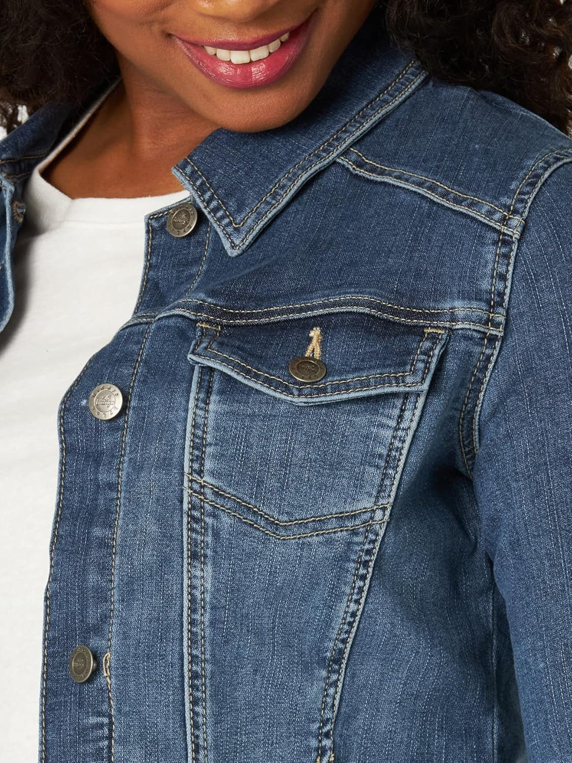 Plus Size Women's Denim Jacket